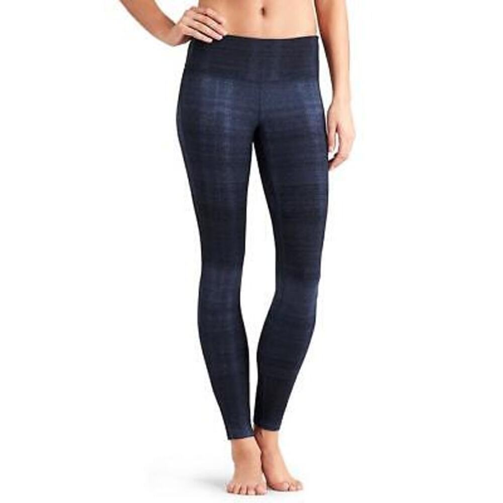 Athleta Icy Chaturanga Tight Grey Black size XXS